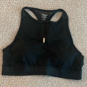 A&F Black Sports Bra